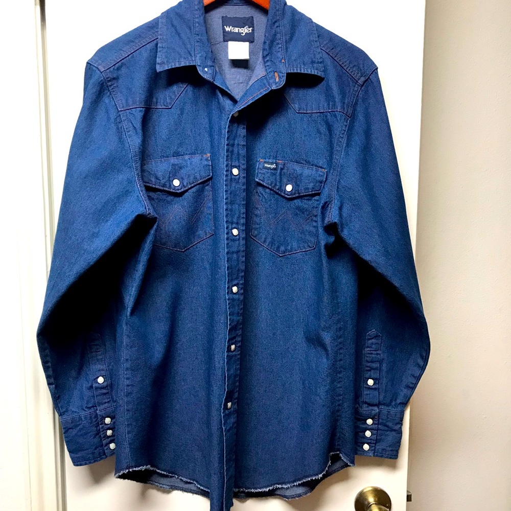 Wrangler blue Shirt